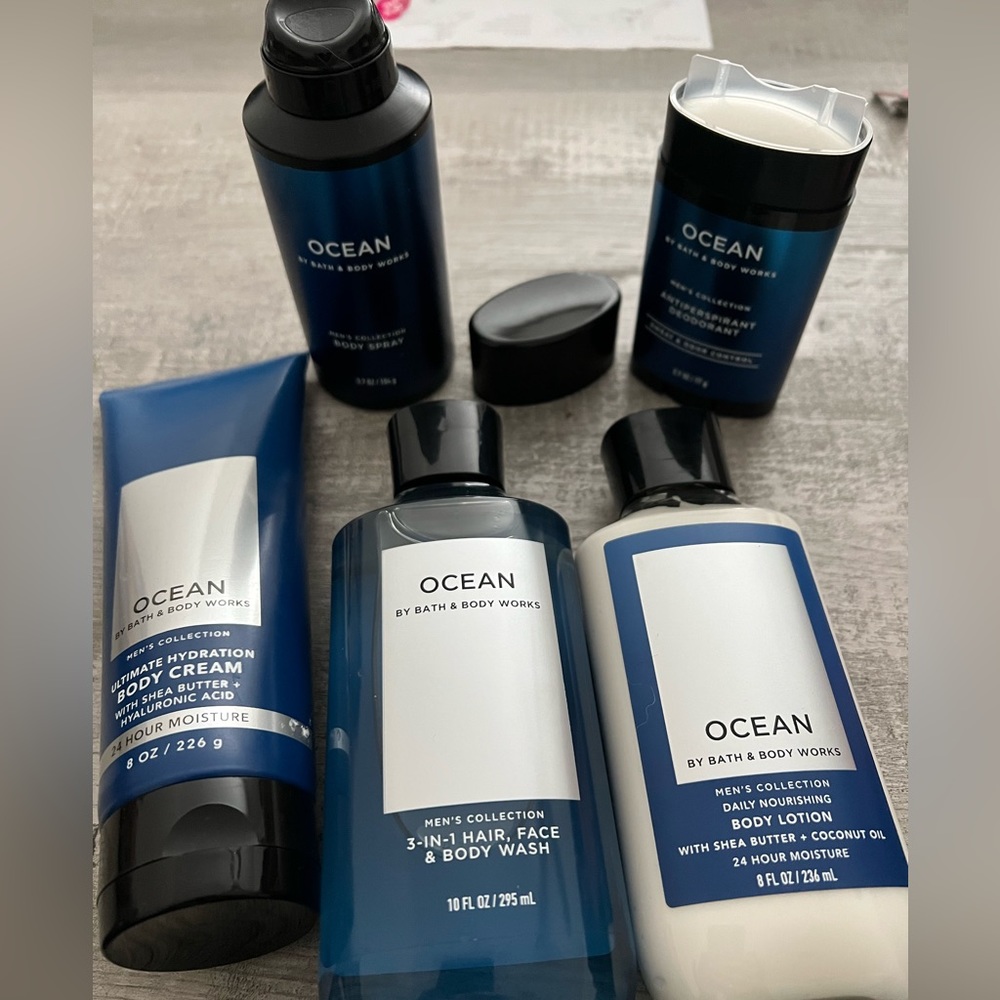 Ocean bath and body works never used